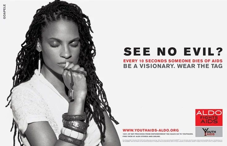 ALDO AIDS CAMPAIGN