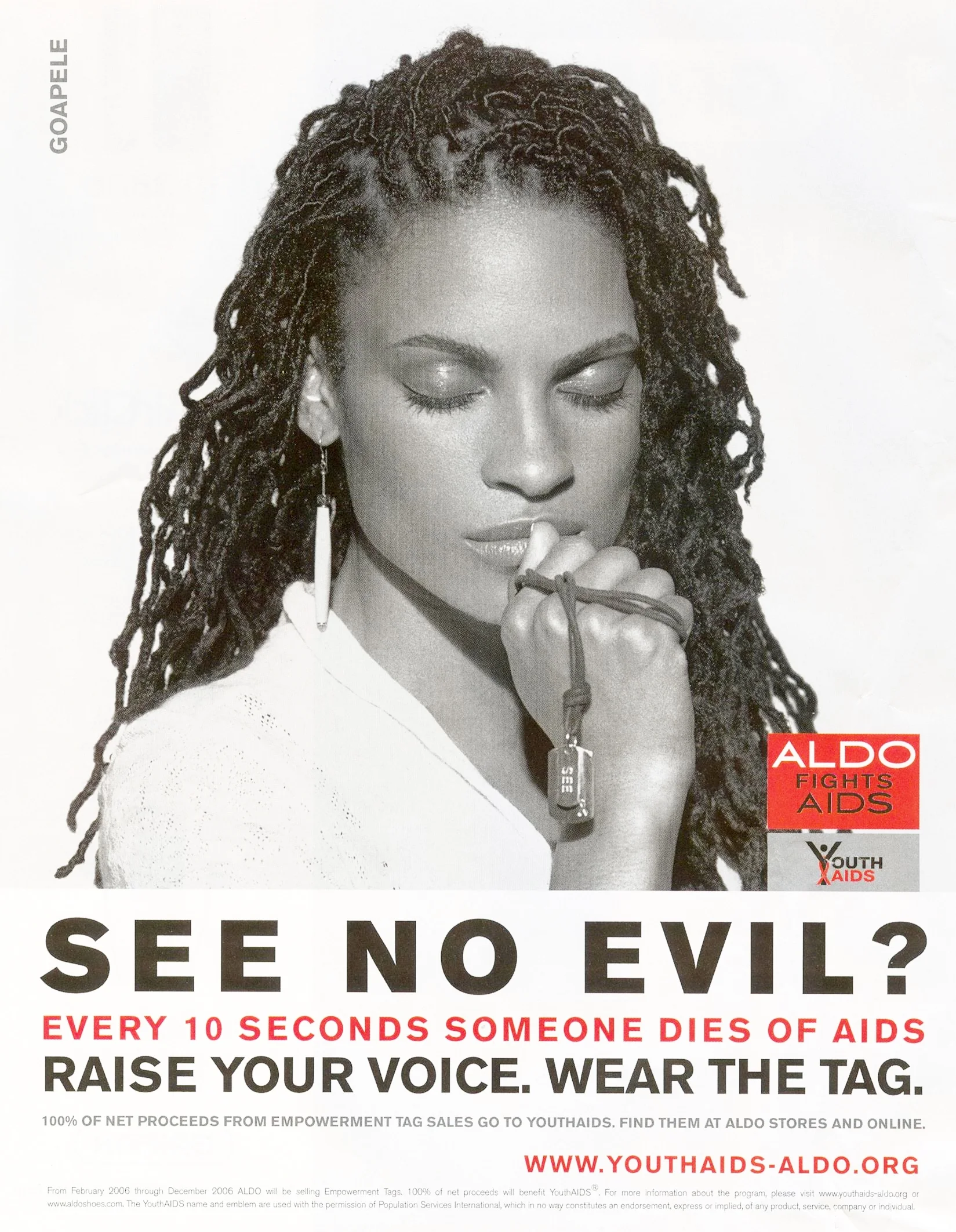 ALDO AIDS CAMPAIGN