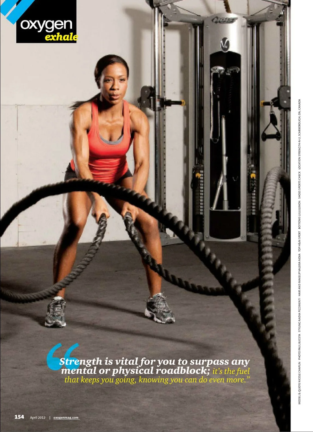 OXYGEN MAGAZINE
