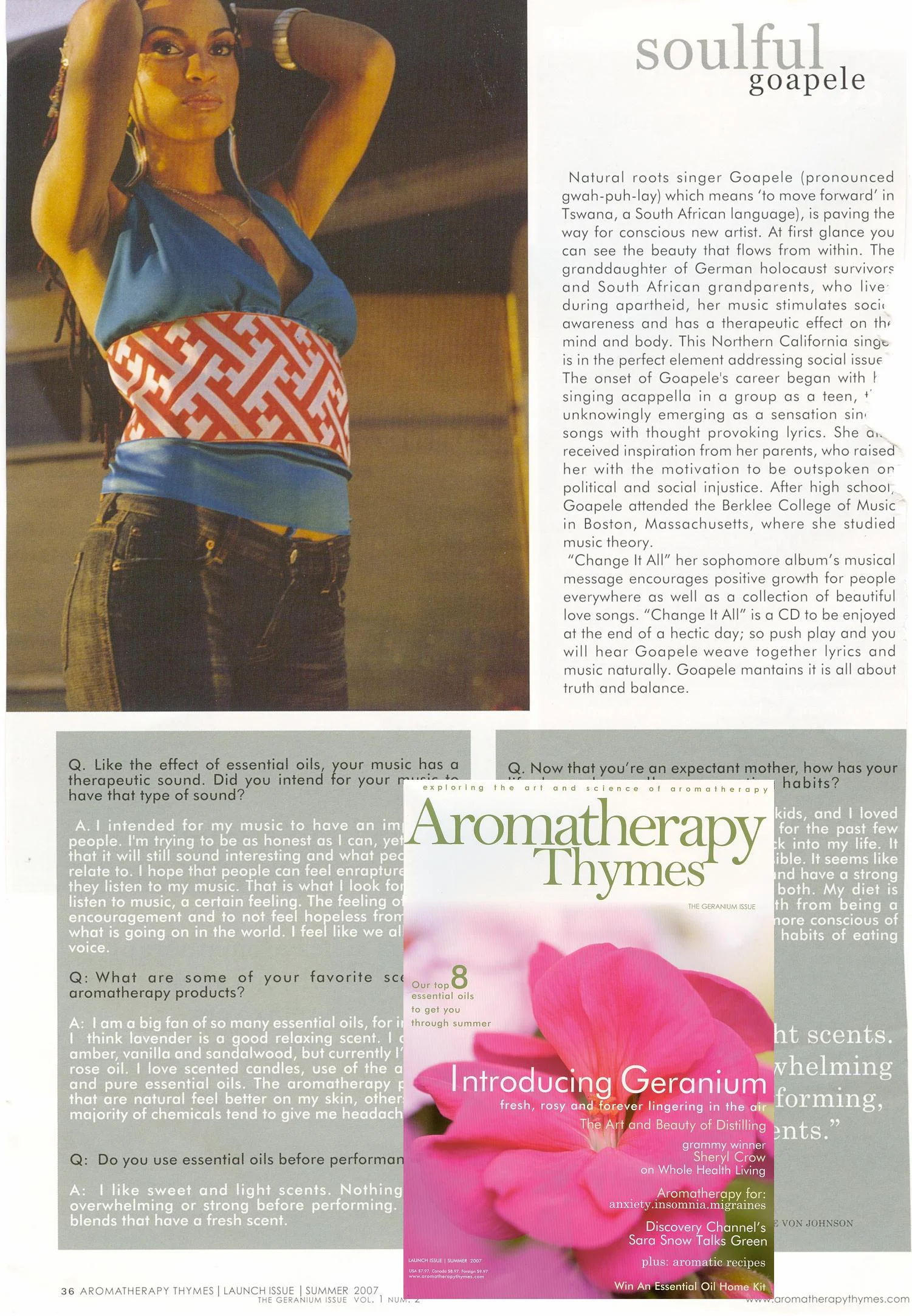 AROMATHERAPY THYMES