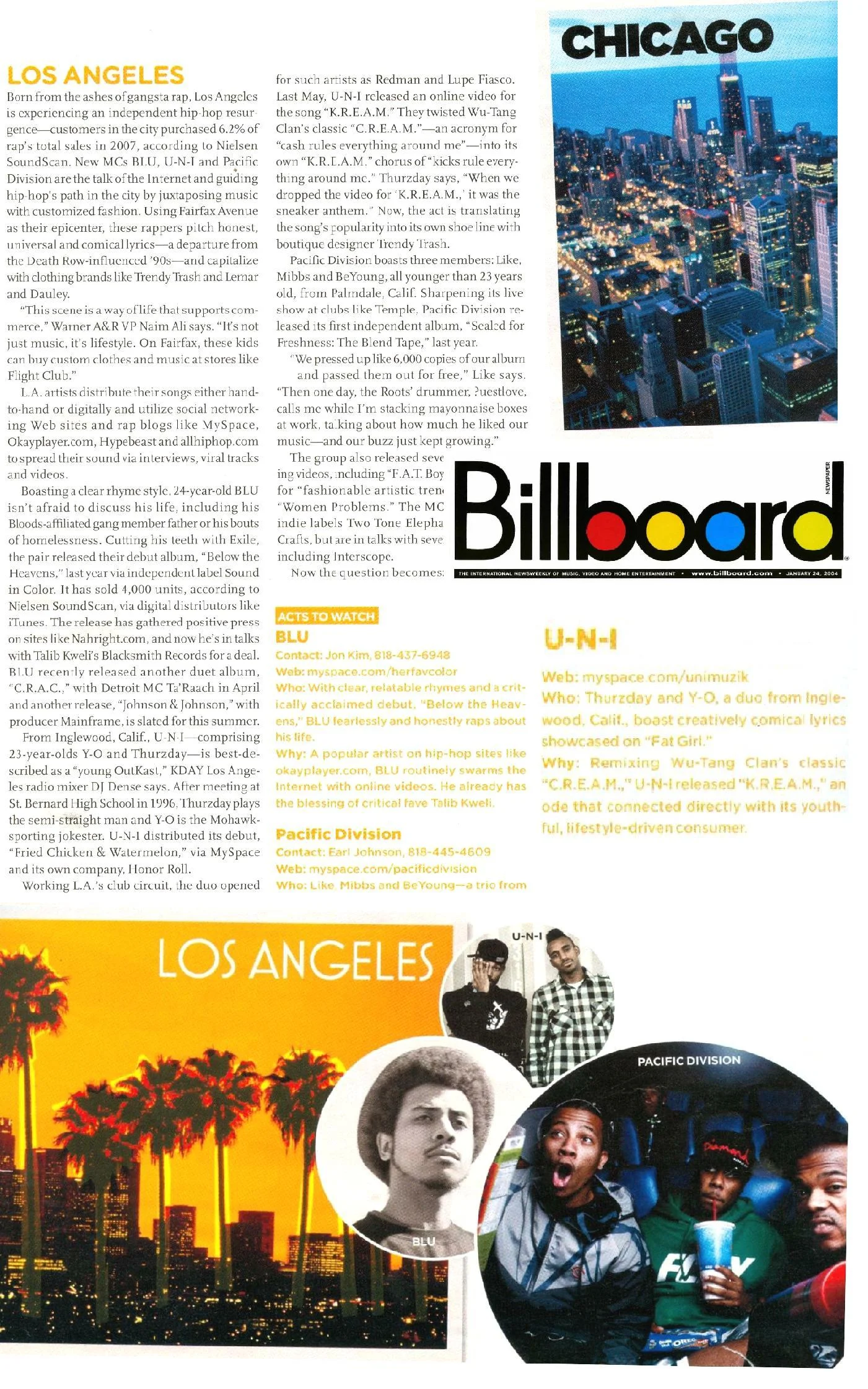 BILLBOARD MAGAZINE