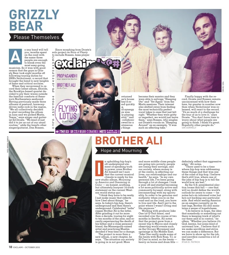 EXCLAIM MAGAZINE