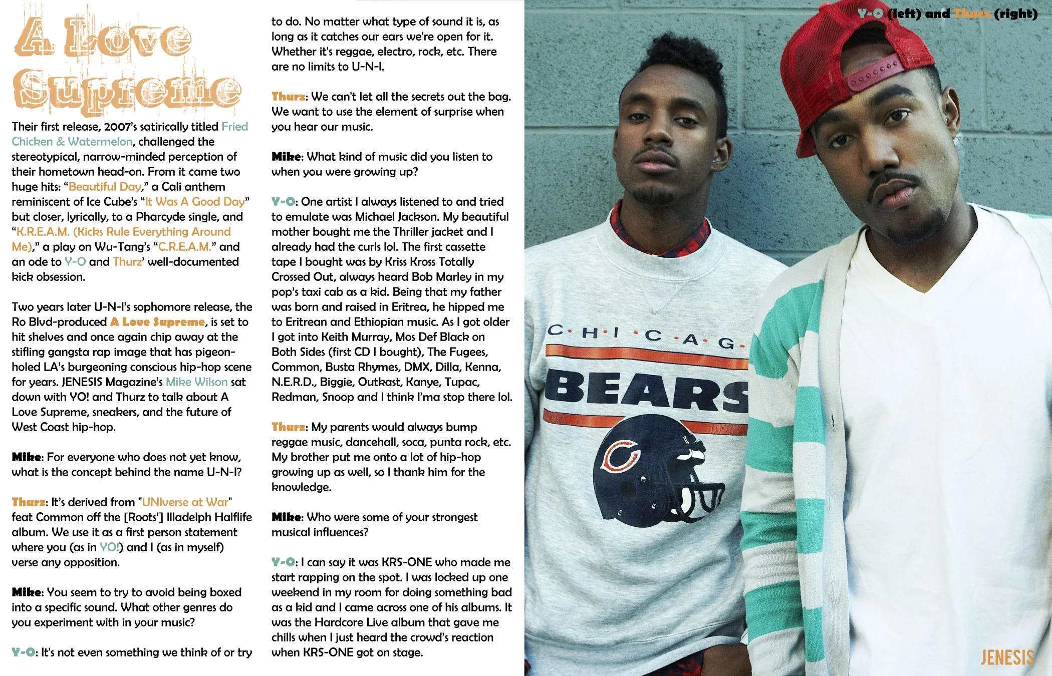 JENESIS MAGAZINE