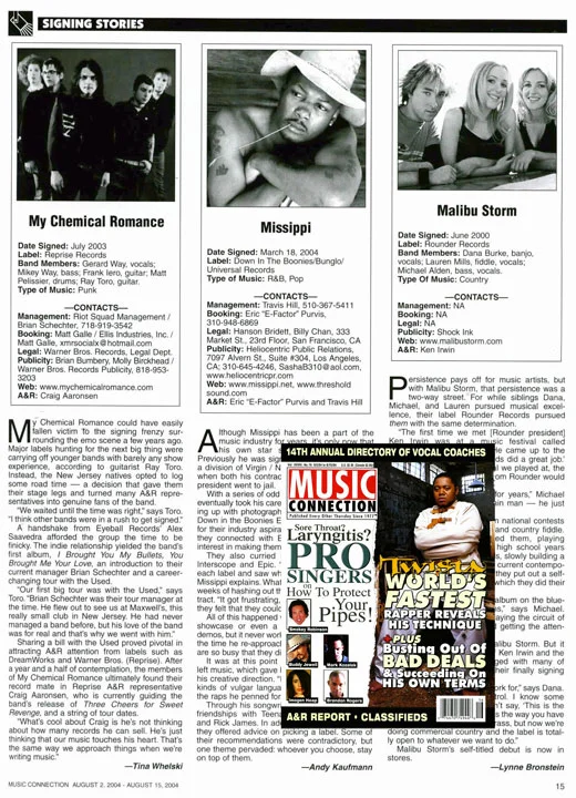 MUSIC CONNECTION