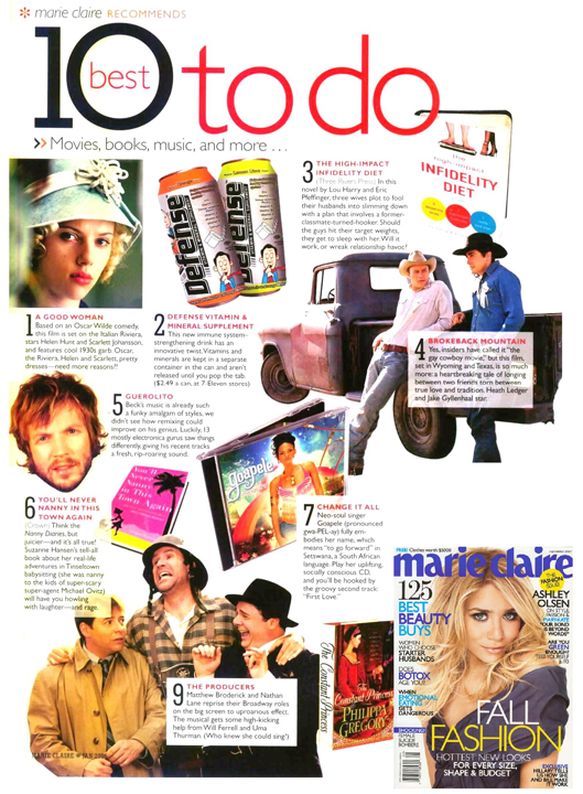 MARIE CLAIRE MAGAZINE