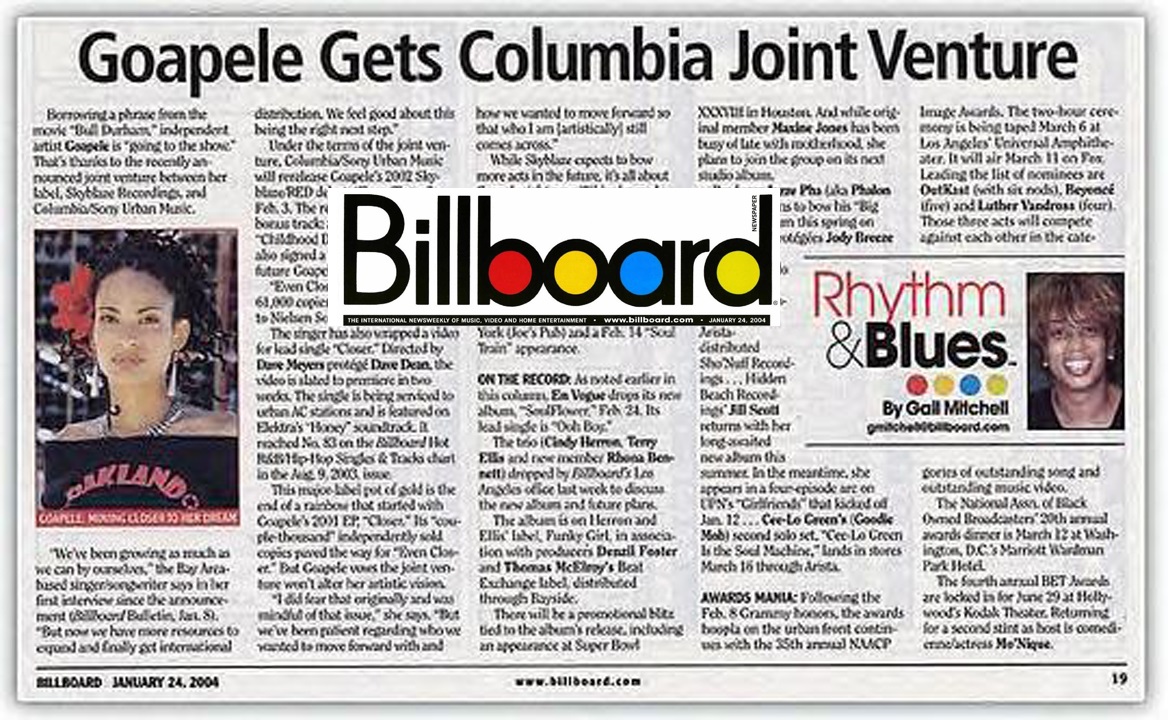 BILLBOARD MAGAZINE