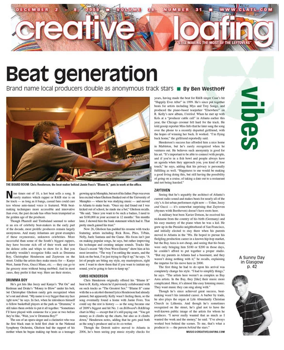 CREATIVE LOAFING