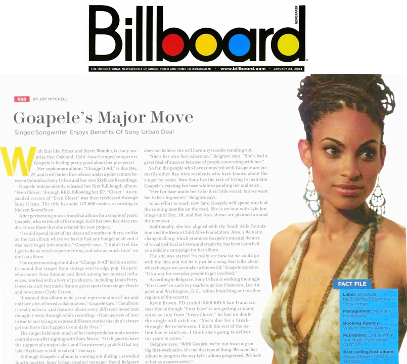 BILLBOARD MAGAZINE