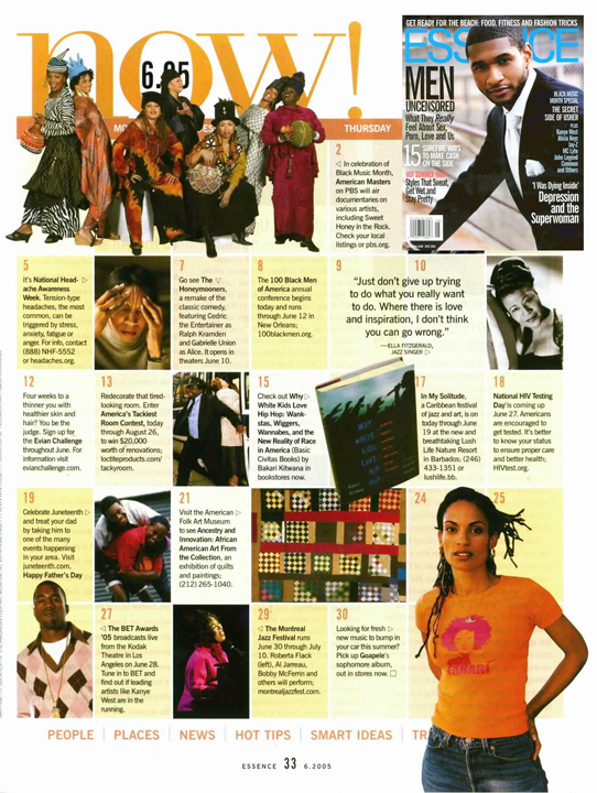 ESSENCE MAGAZINE
