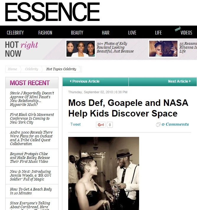ESSENCE MAGAZINE