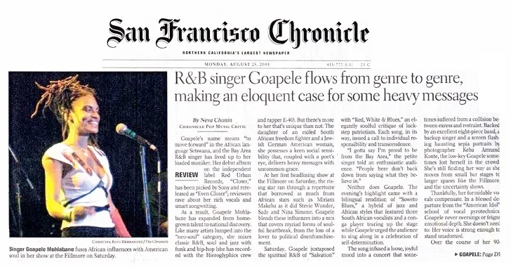 SF CHRONICLE