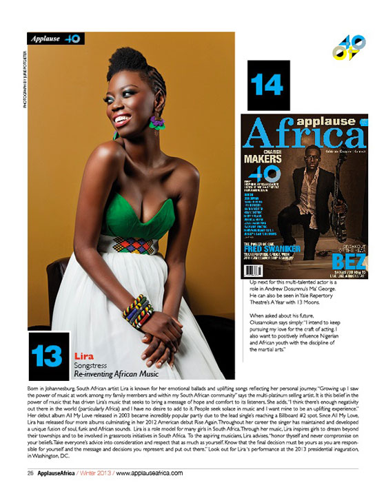 APPLAUSE MAGAZINE