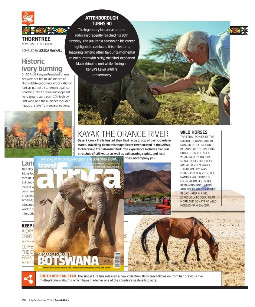 TRAVEL AFRICA MAGAZINE