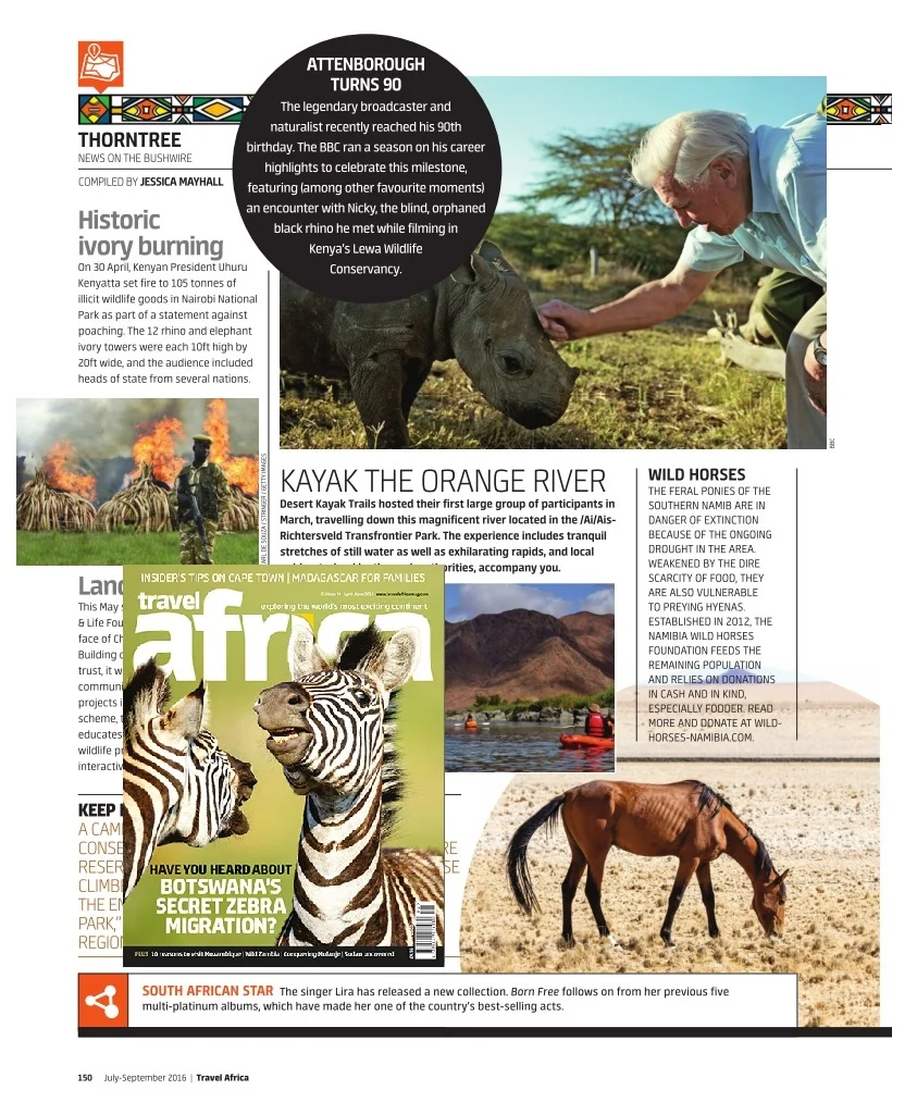 TRAVEL AFRICA MAGAZINE