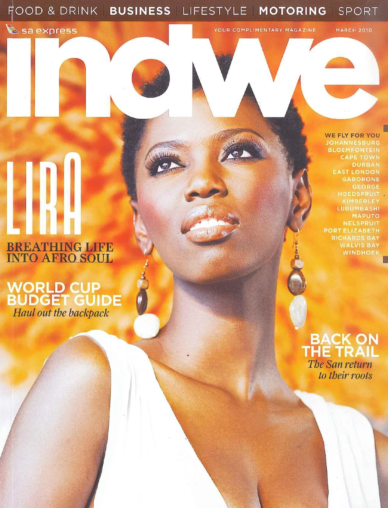 SOUTH AFRICAN AIRLINES INDWE