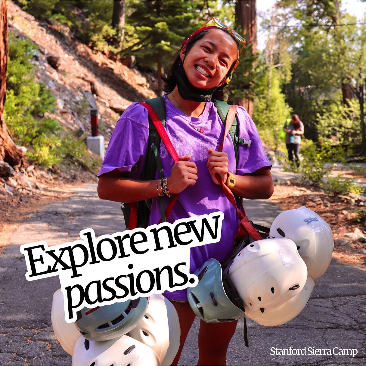 Rocks! Rocks! Rocks! Climbing on our natural rock wall in Desolation or on our rock wall at Camp is a dream ☁️🧗&zwj;♂️ We are so stoked for our Staph and Guests to explore new passions with us this summer!