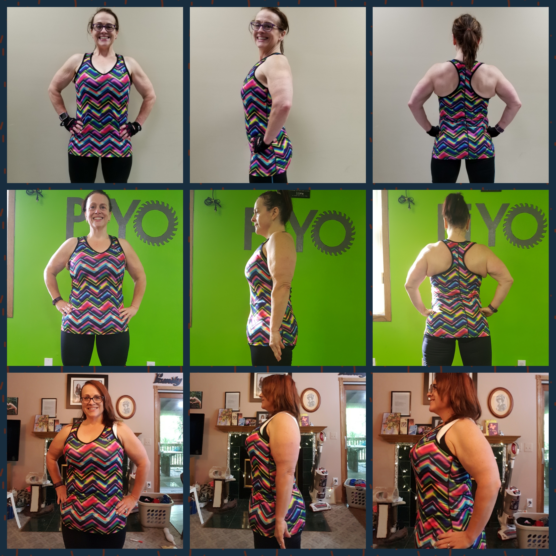 TOP ROW: Aug 2017, MIDDLE ROW: Sept 2016 , BOTTOM ROW: June 2016