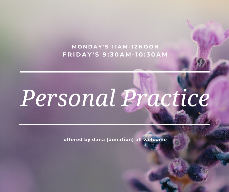 Weekly Personal Practice