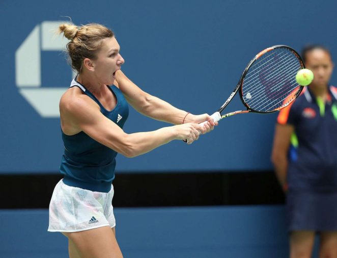 I think Simona Halep is probably my favorite female tennis player right now. This girl is absolutely killing it right now. Not only is she one bad ass player quickly rising the ranks, but she is also super cute and rocking my favorite Adidas looks this year at the open. 