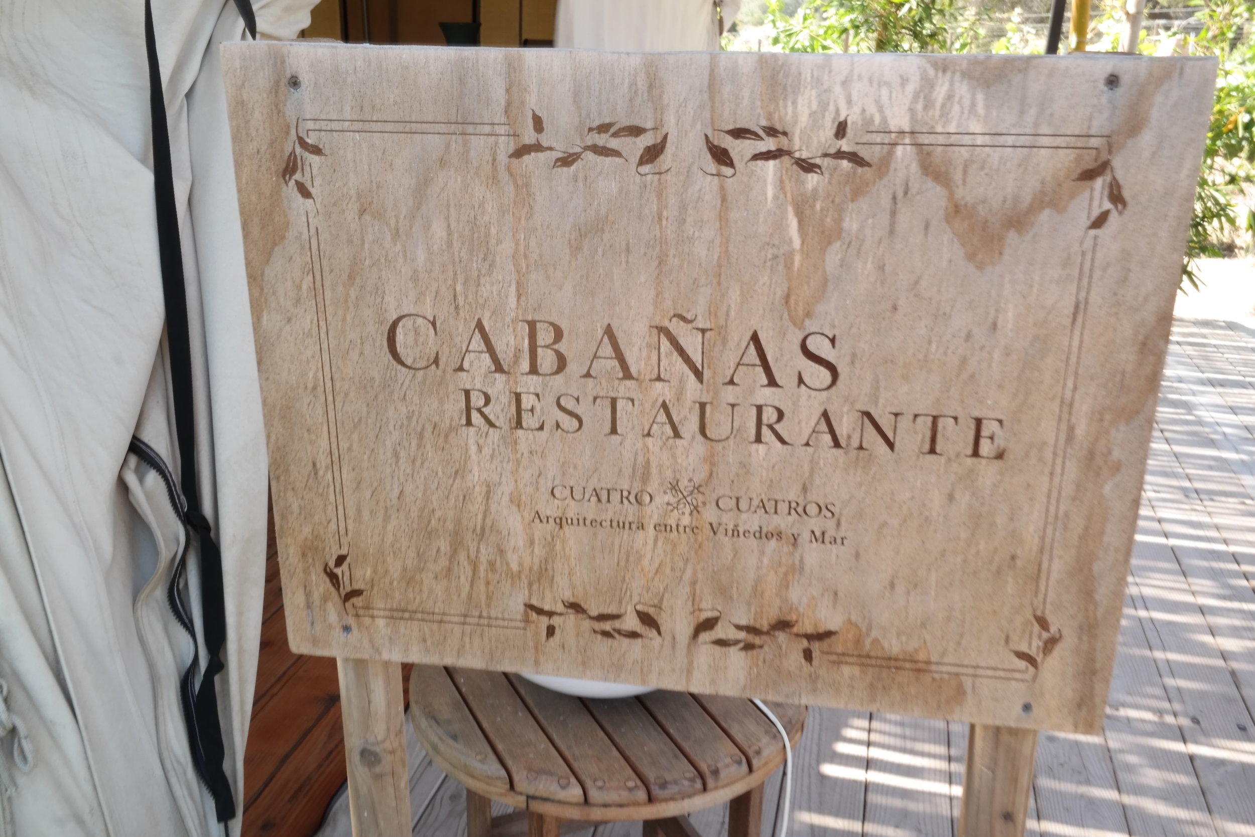 Cabañas Restaurante at Cuatro Cuatros Ensenada Mexico