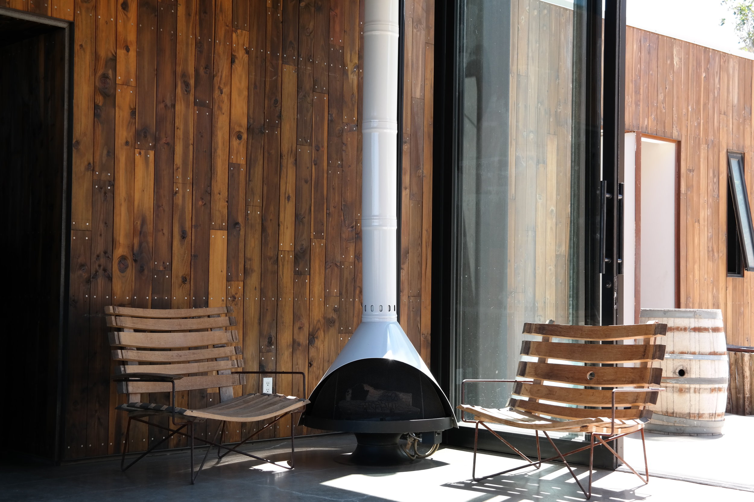 sip on some wine straight from the vines fireside at Encuentros 