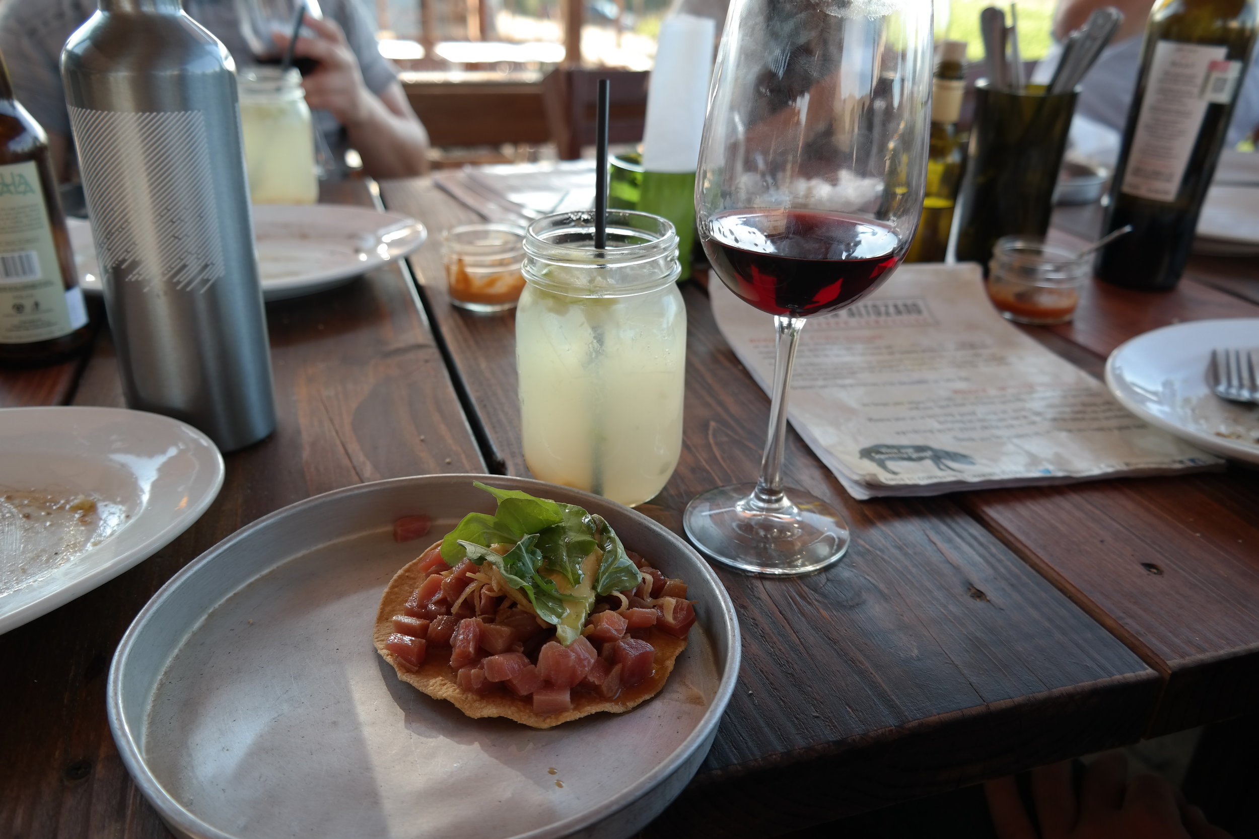 Tuna Tostada 
