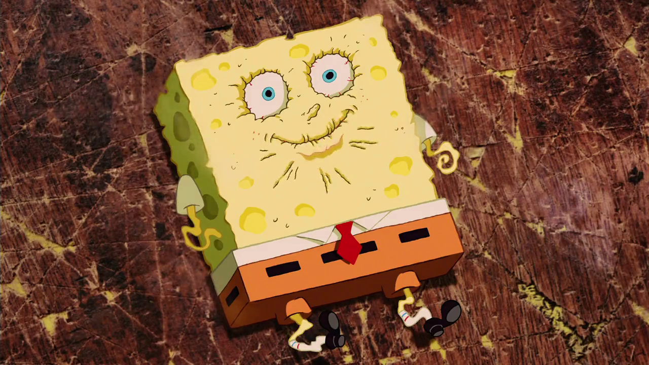 Everyone who moves from high humidity to Colorado=Spongebob here.