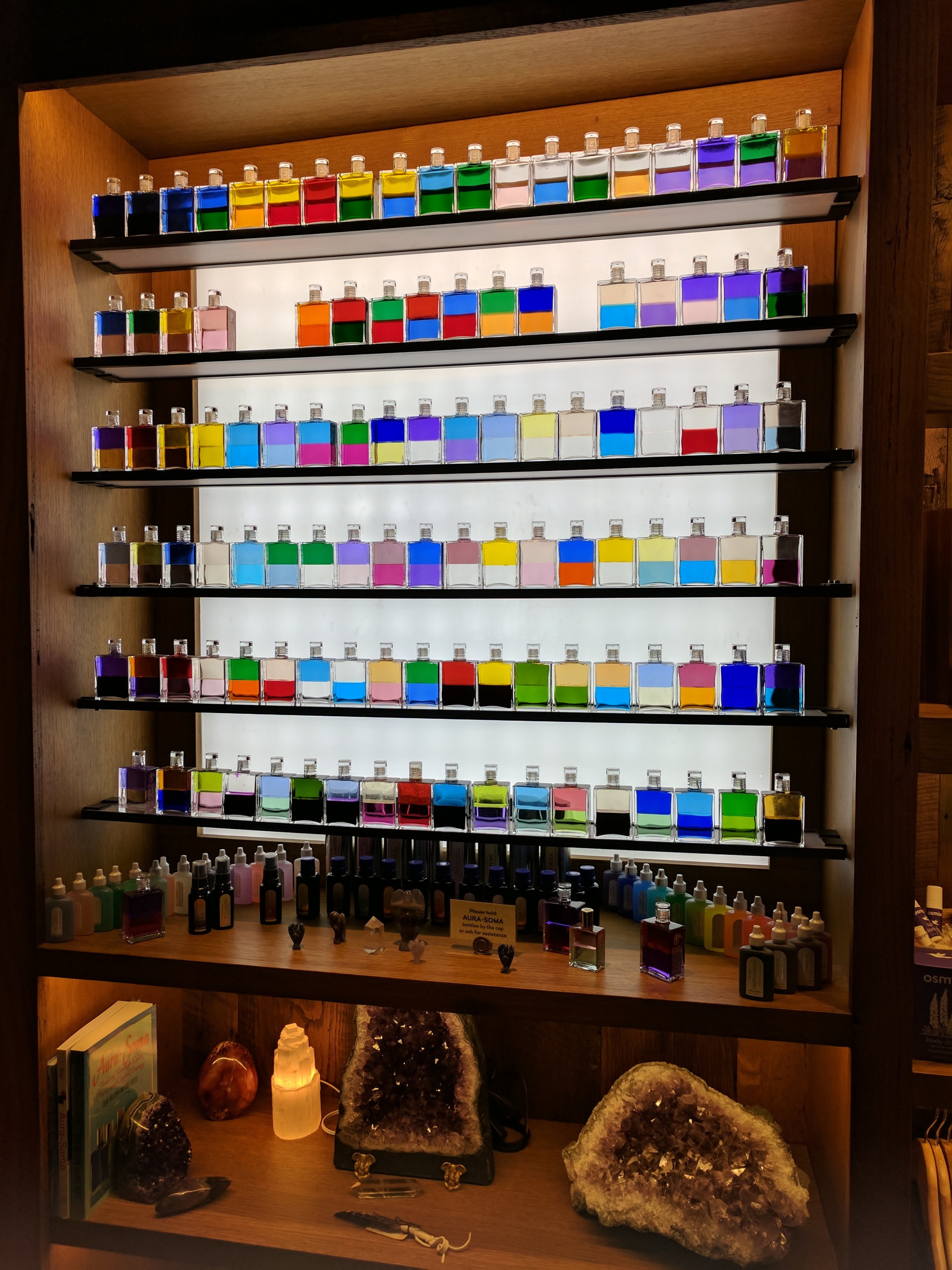 Color therapy at True Nature Healing Arts Center