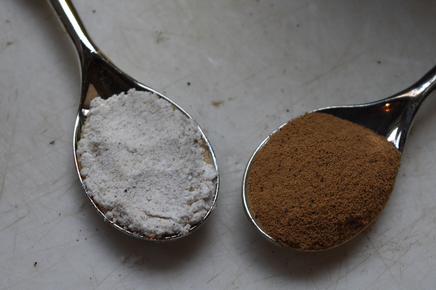 Mucuna Prurien Powder.. From left to right Moon Juice , Sun Potion .