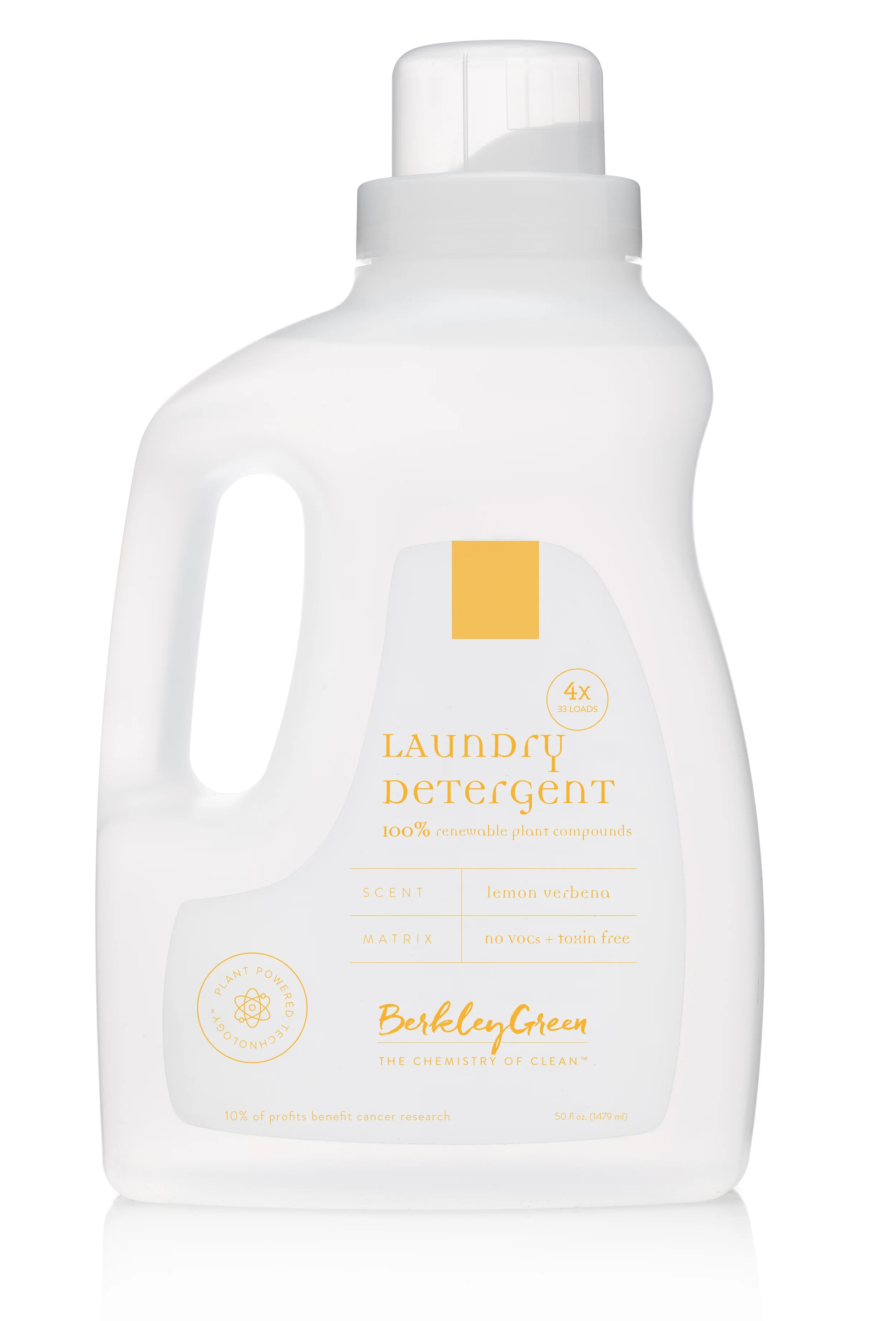  4x Lemon Verbena Laundry Detergent