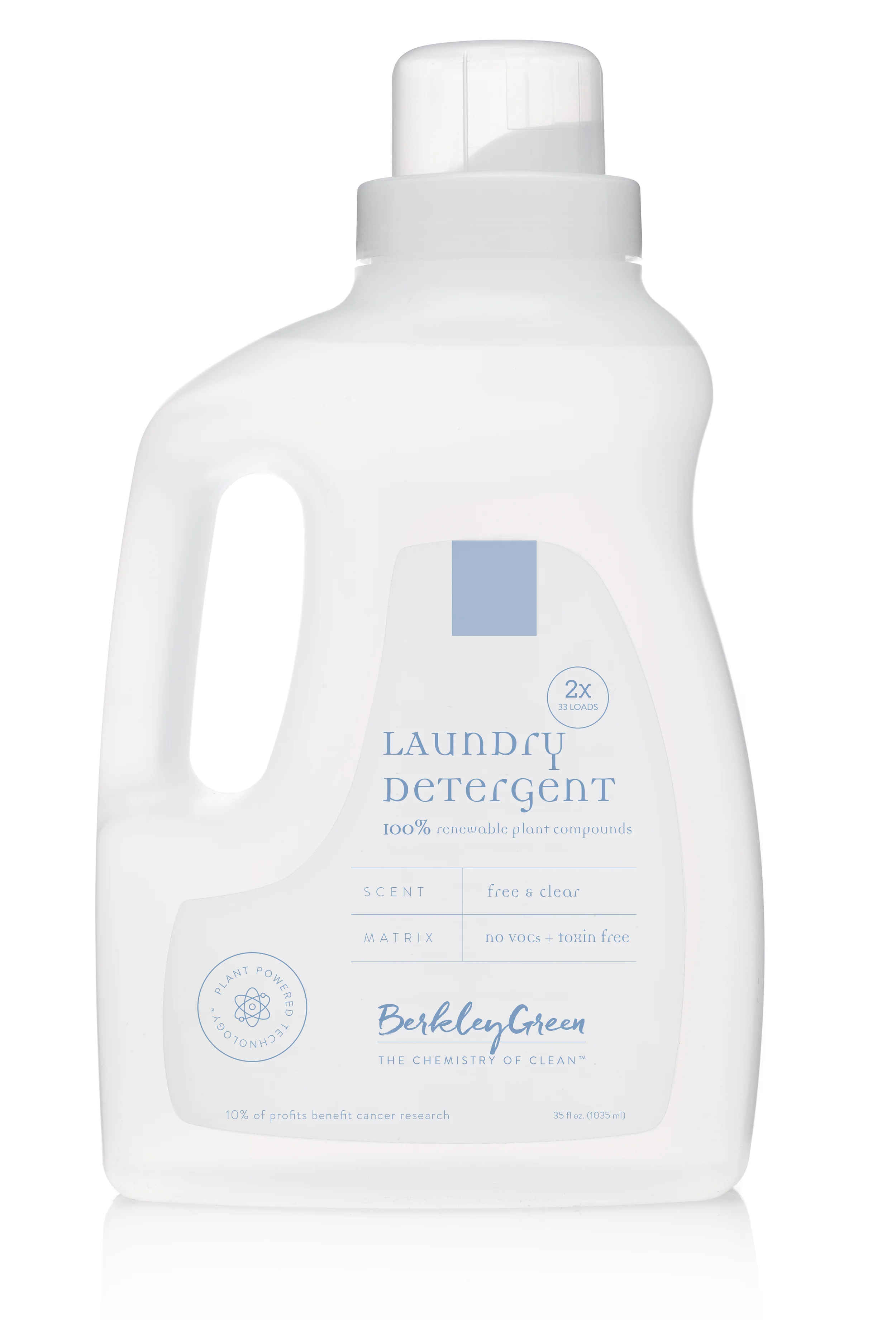  2x Free & Clear Laundry Detergent