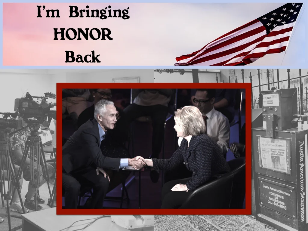 I'm Bringing Honor Back