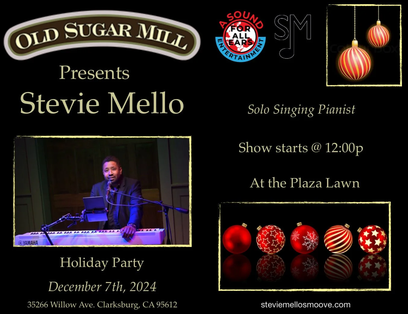 Stevie Mello @ Old Sugar Mill