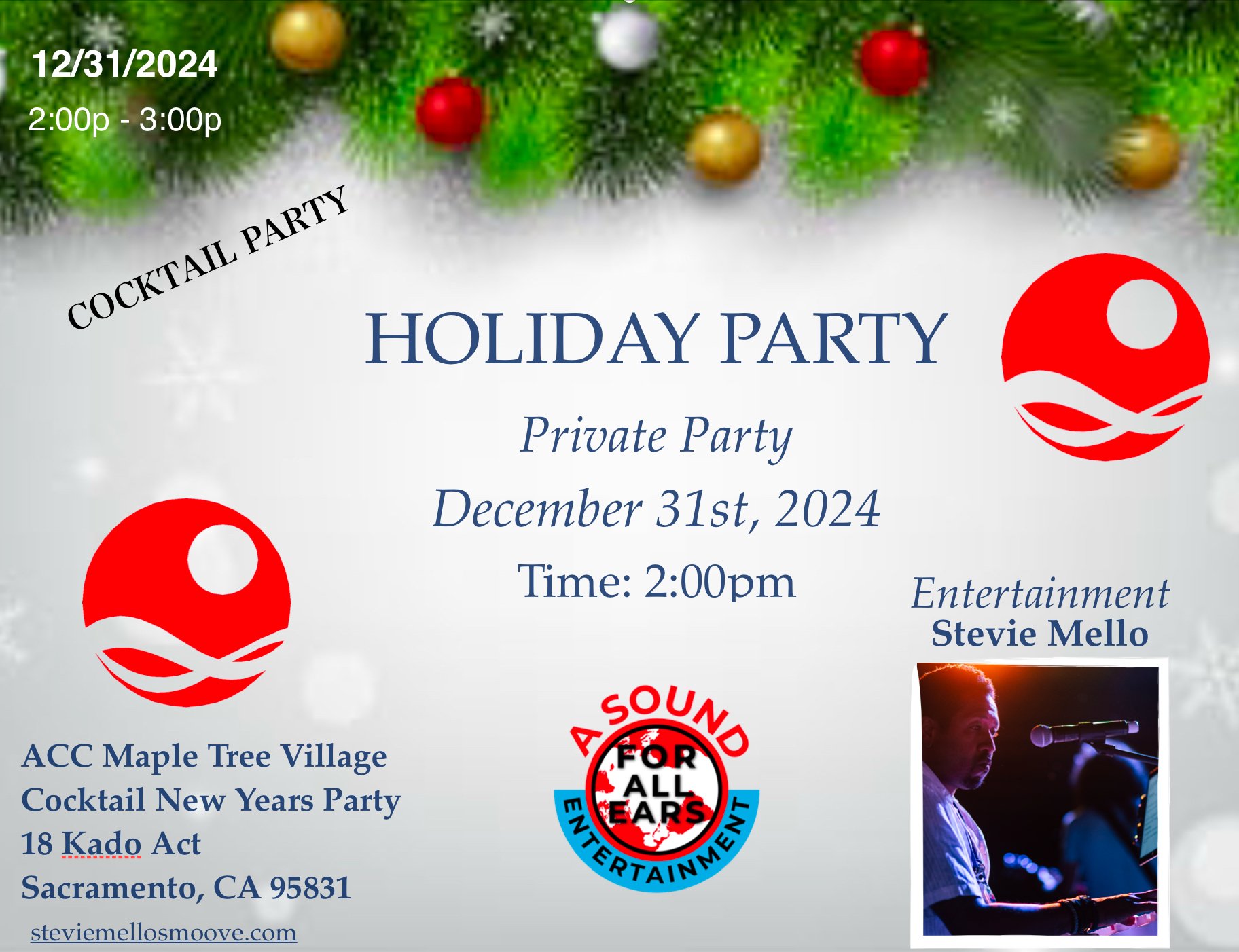 Stevie Mello @ ACC Maple Tree