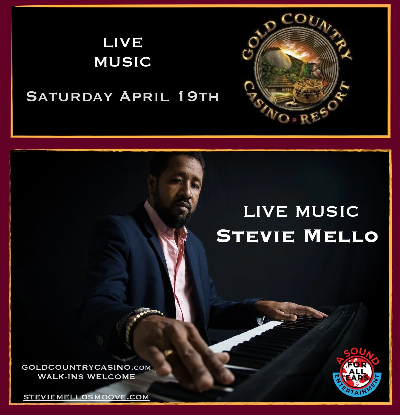 Stevie Mello @ Corporate Event