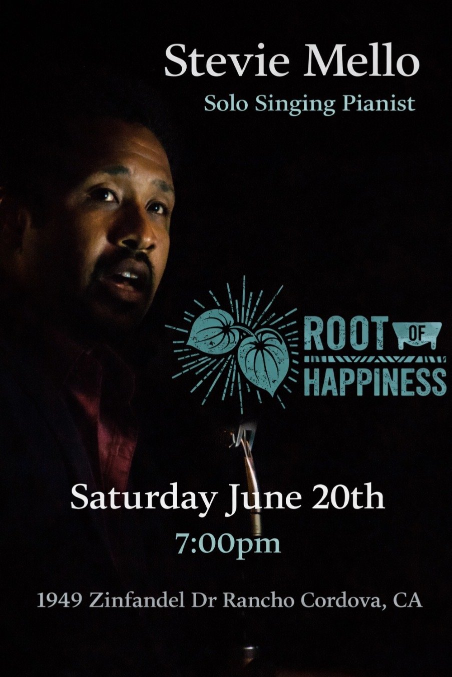 Stevie Mello @ Root of Happiness