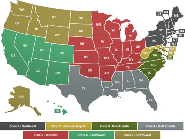 Zone Map