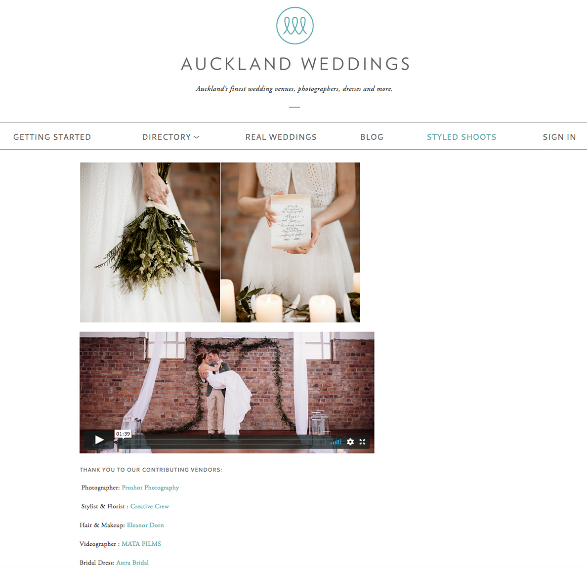 Read full article here https://www.aucklandweddings.co.nz/urban-romance-styled-shoot
