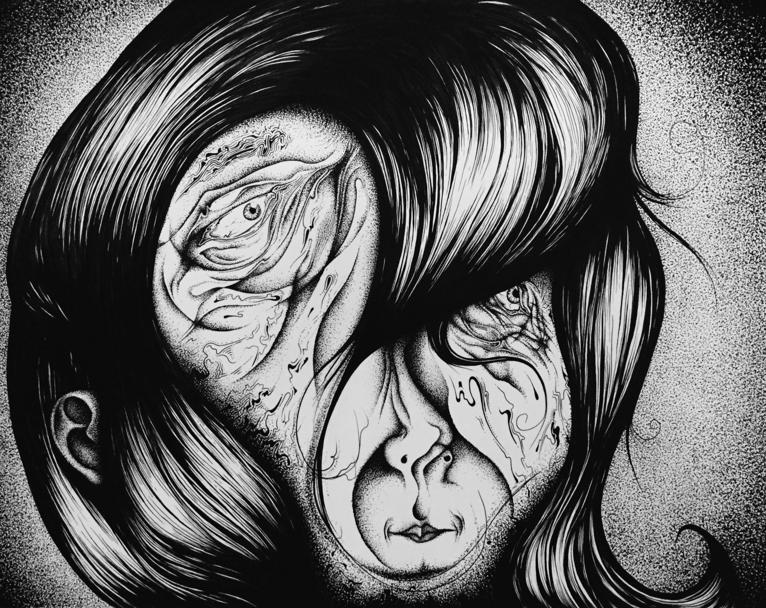 Woman in Hair 3