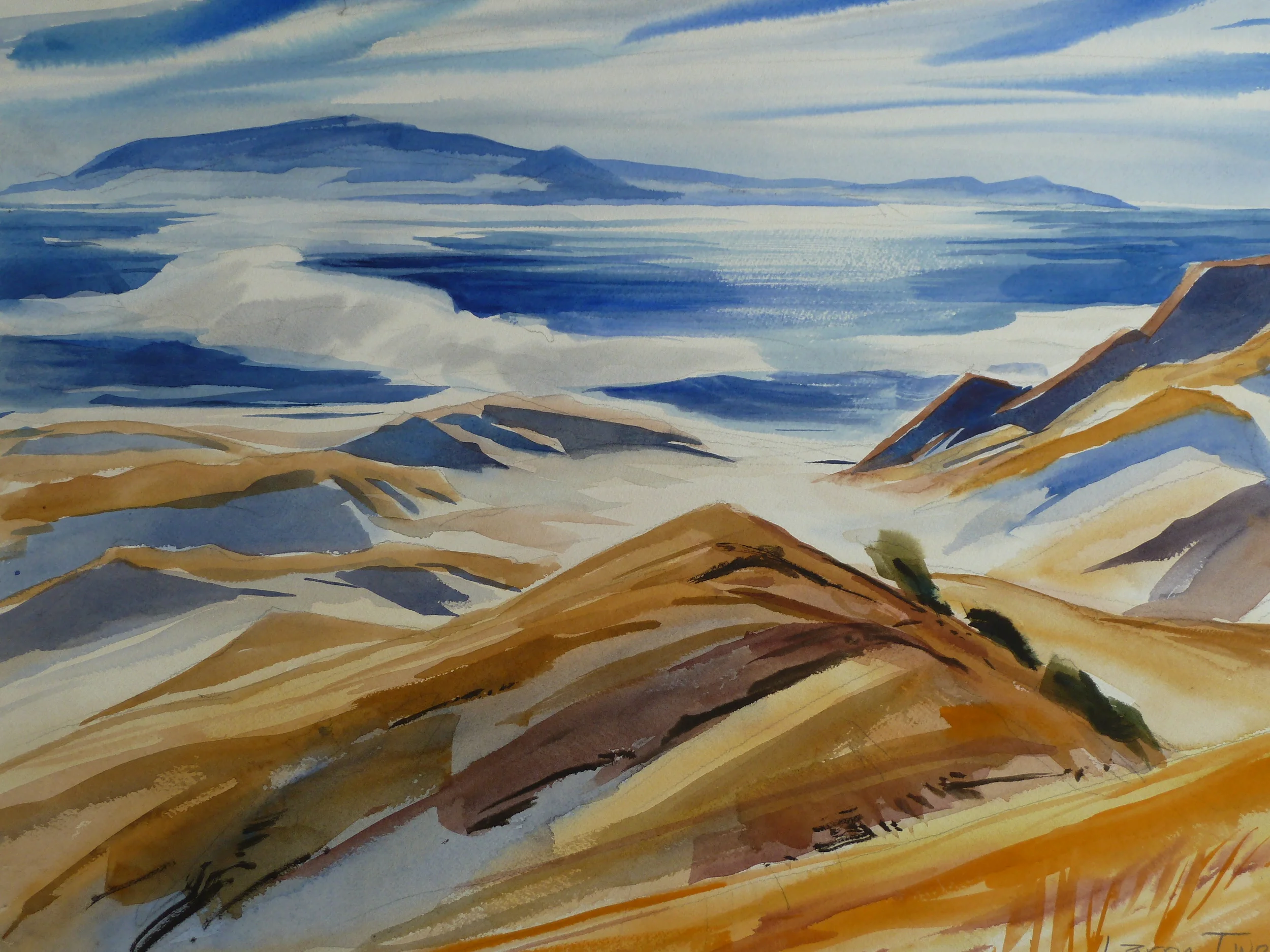 Channel Island Vista, 18 x 24"