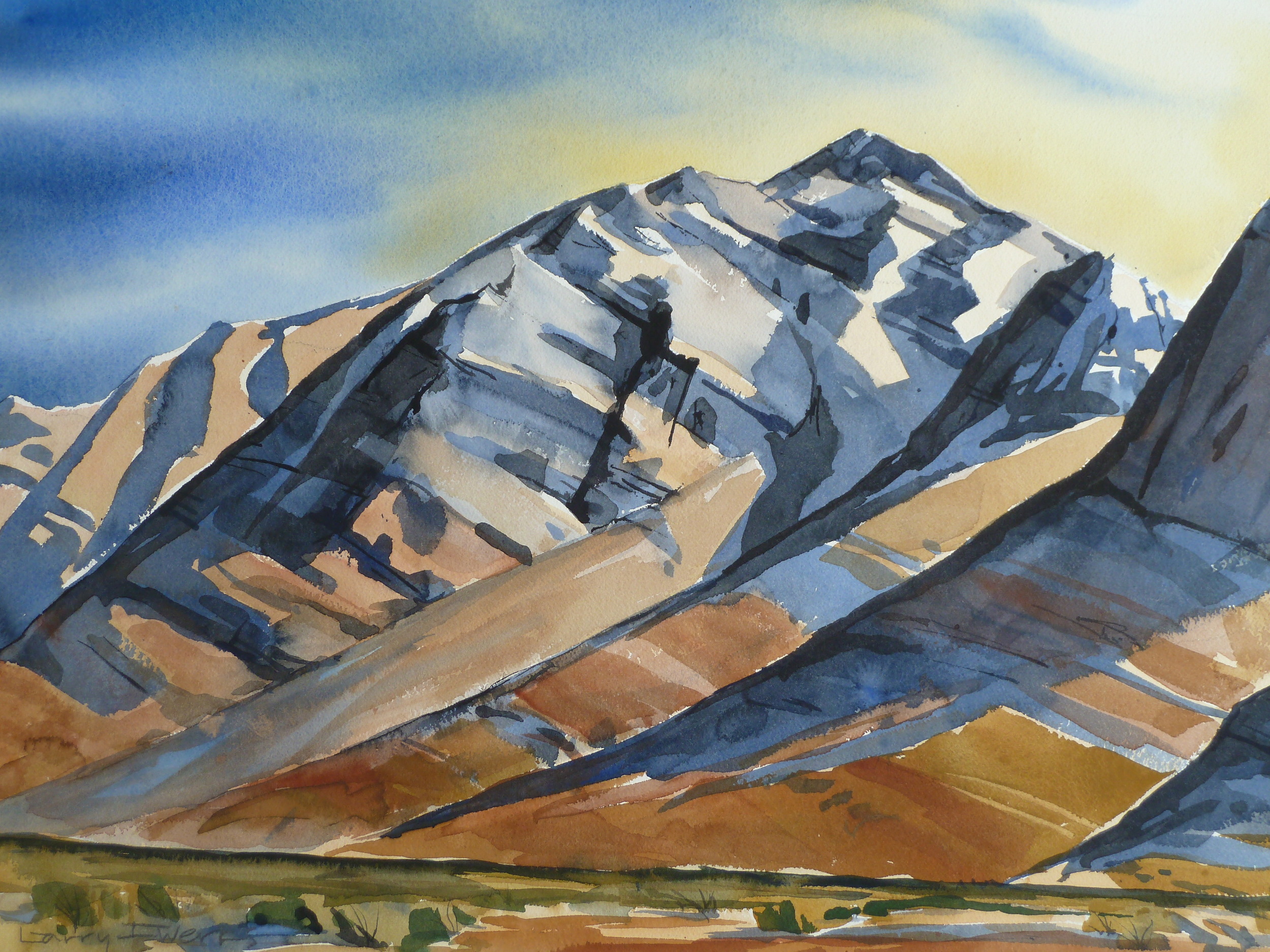 Dublin Hills, 18 x 24"