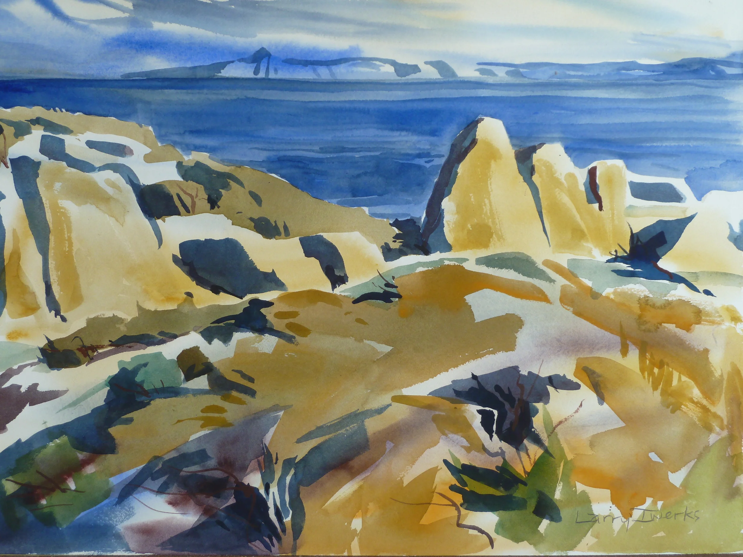 Channel Islands, 18 x 24"