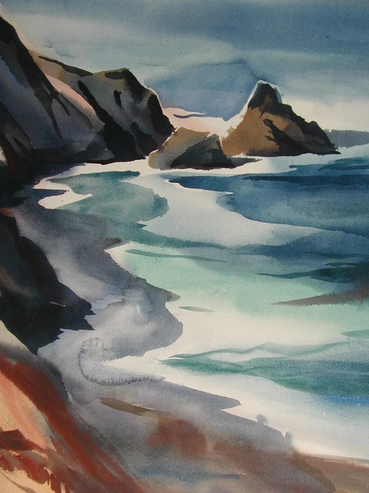 Big Sur Coast, 30 x 22"