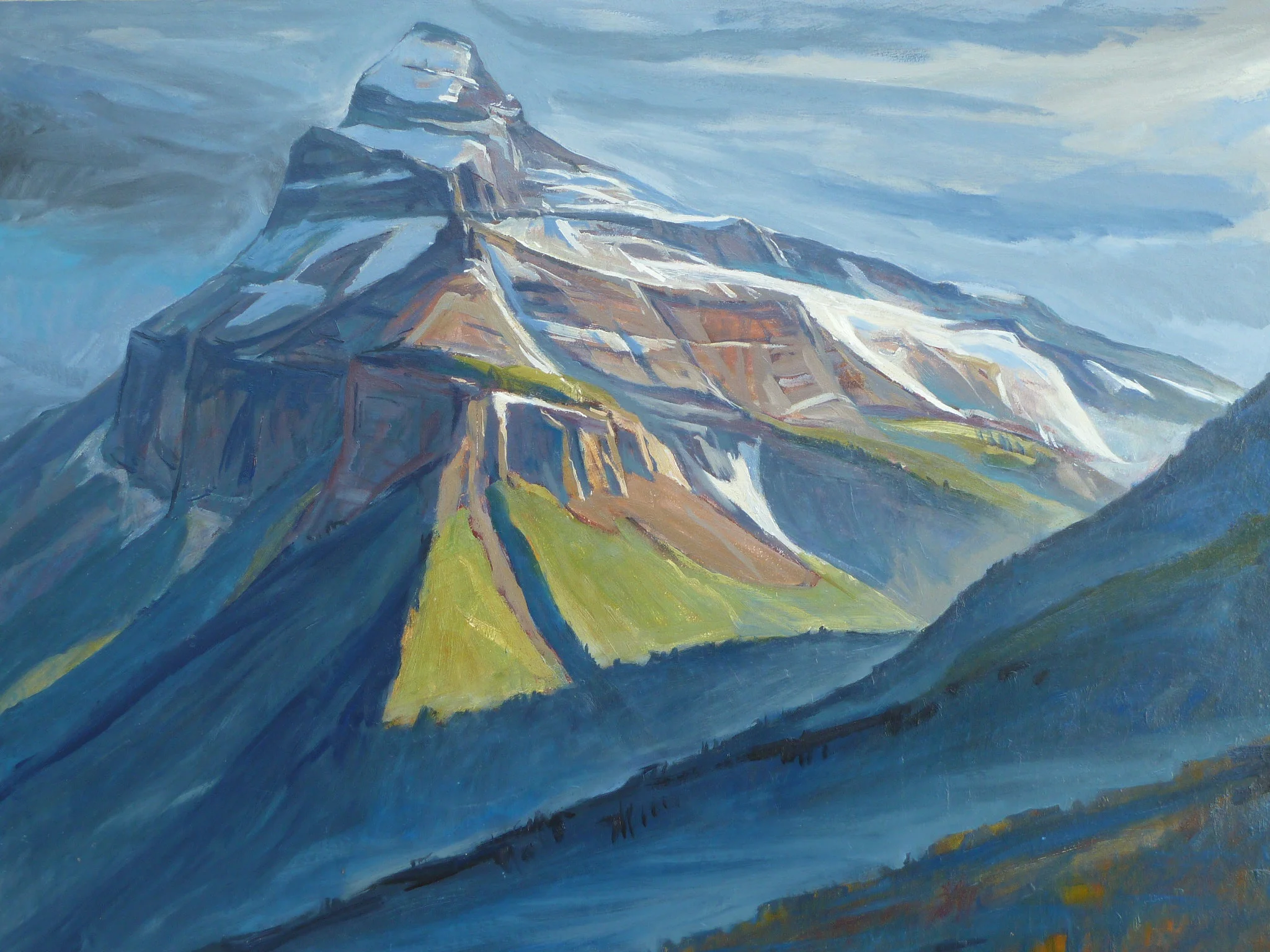 Pilot Mountain, Canada, 30 x 40"