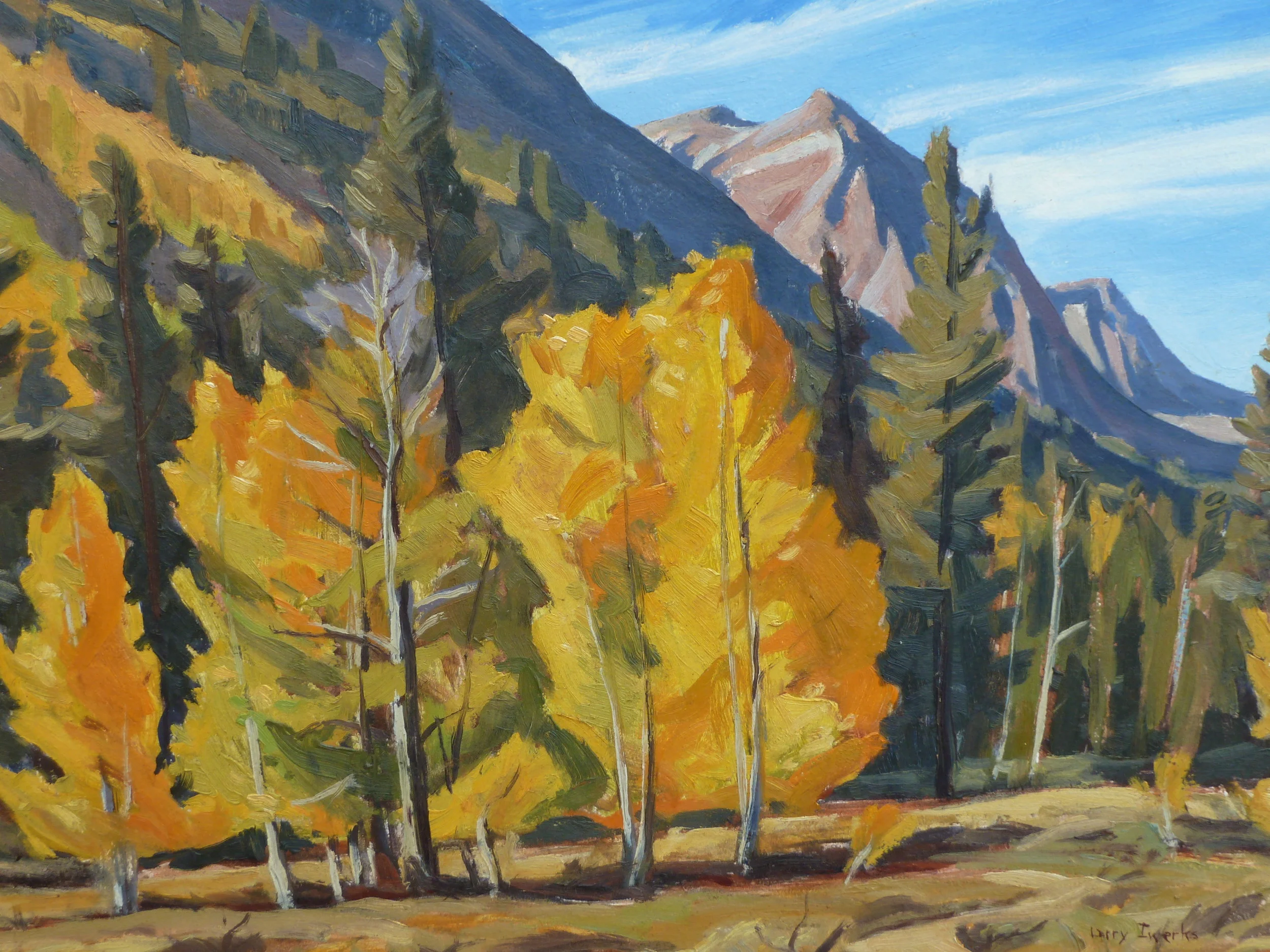 Sierra Autumn, 18 x 24"