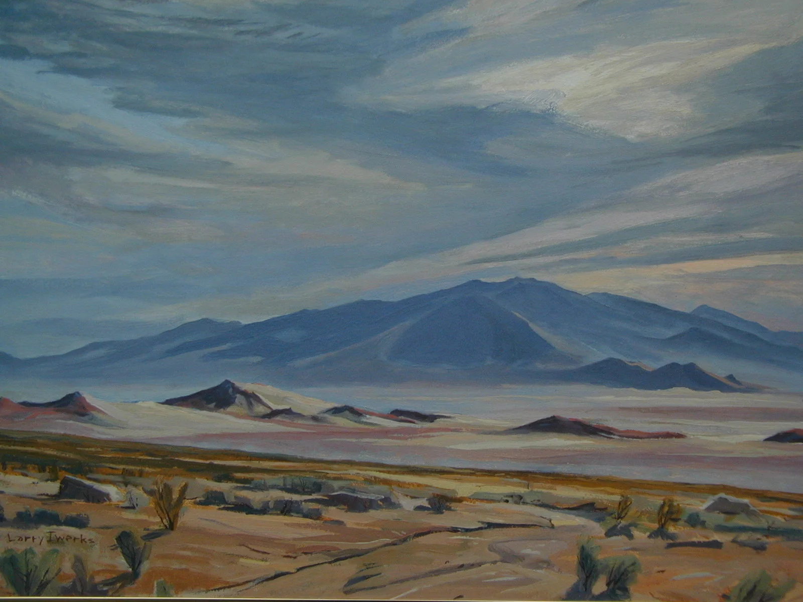 Avawatz Mountains, 22 x 28"