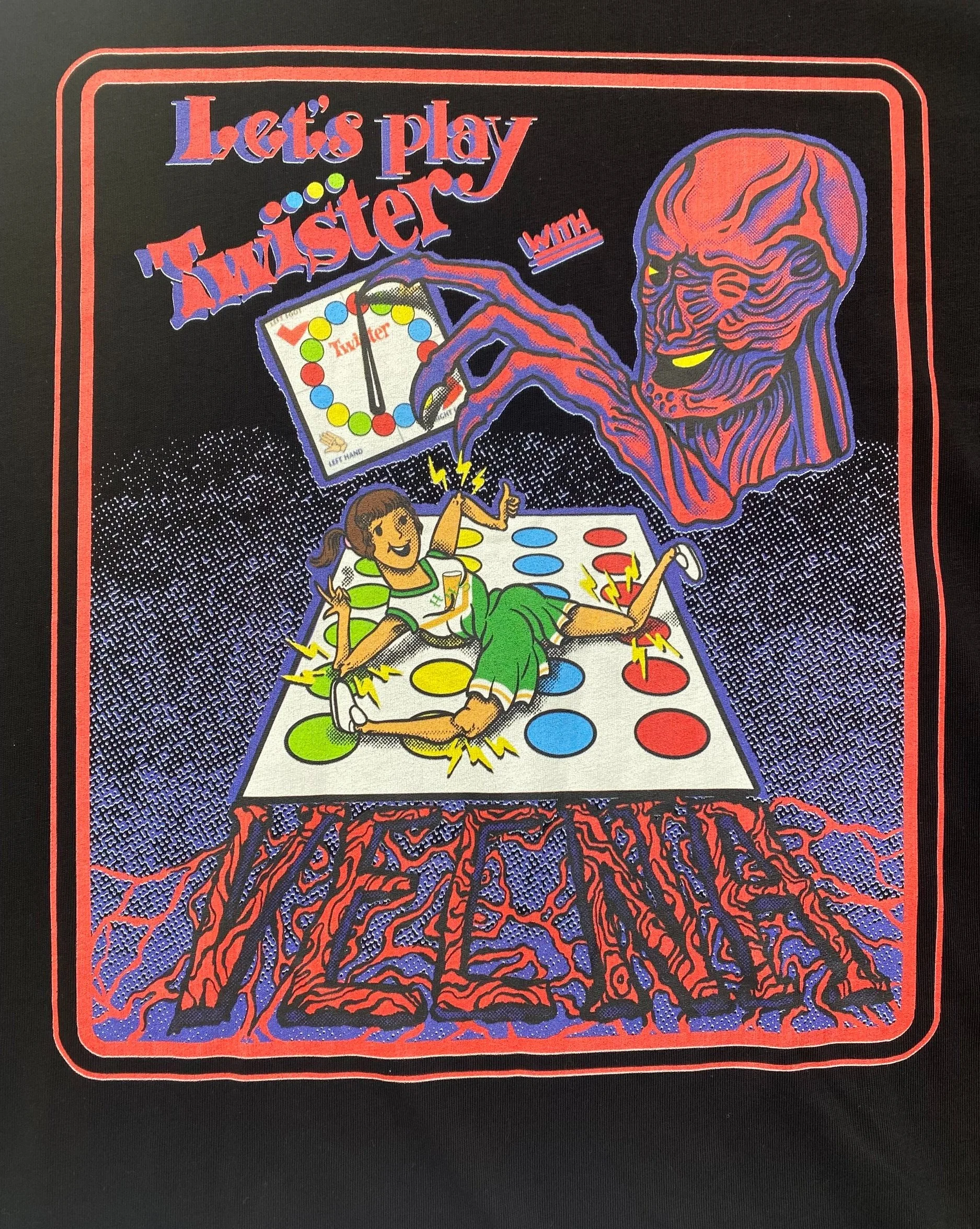 Twister with Vecna T-shirt By @aidenfourietattoo