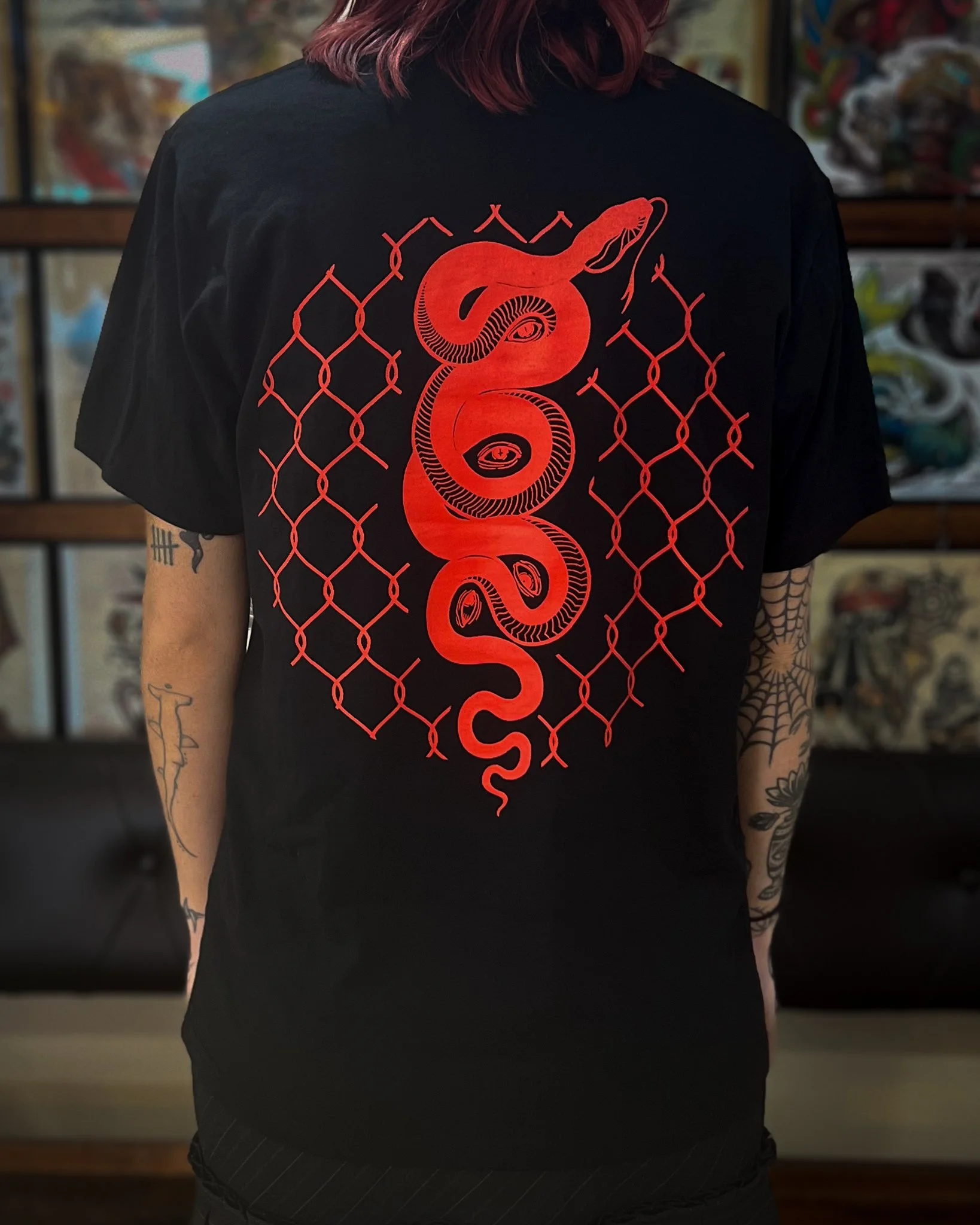 SNAKE T-SHIRT BY @aidenfourietattoo