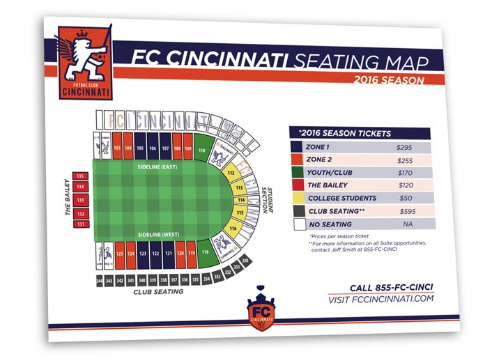 Fc Cincinnati Stadium Seating Chart