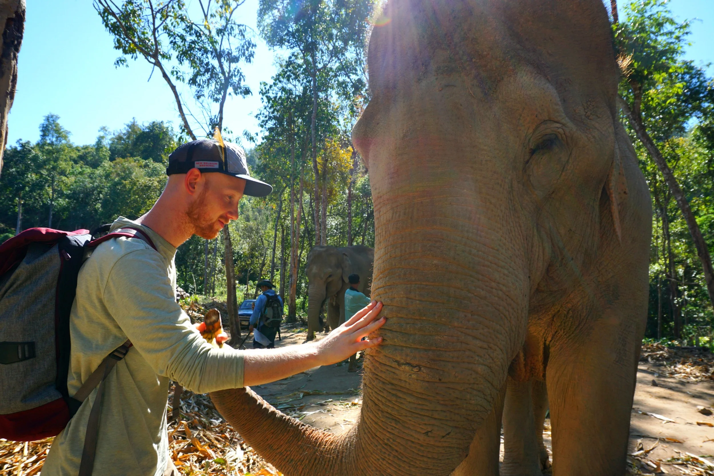 Chiang Mai Part 1 - Elephant visit and Karen Hill Tribe